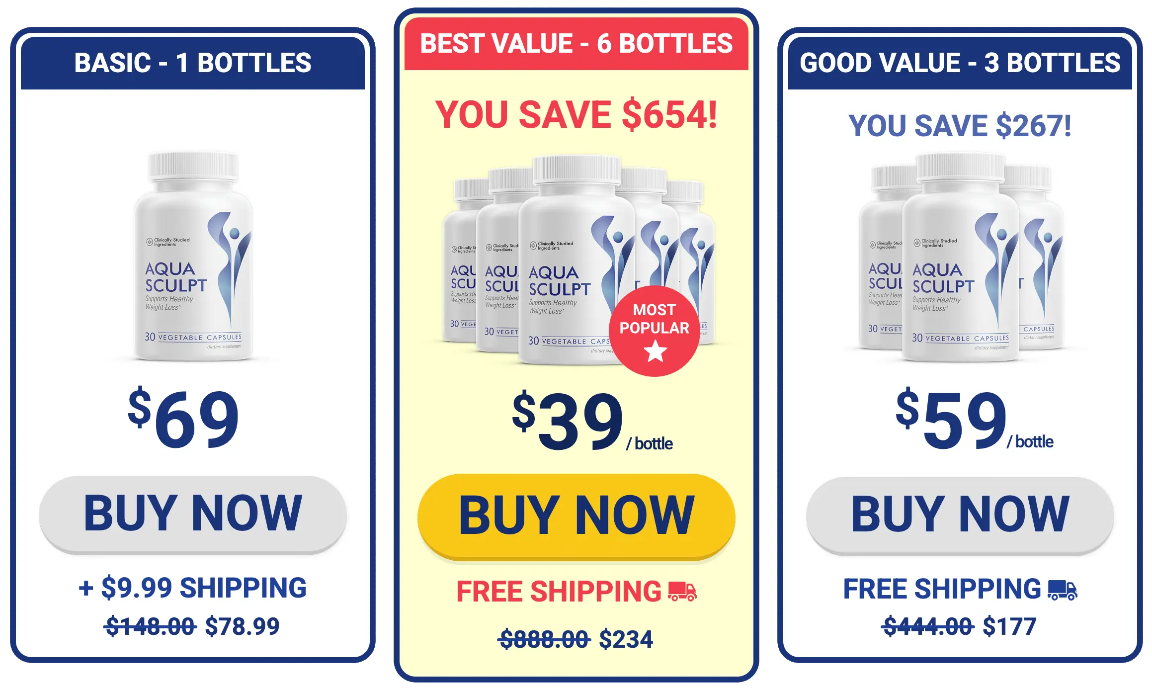 AquaSculpt  price